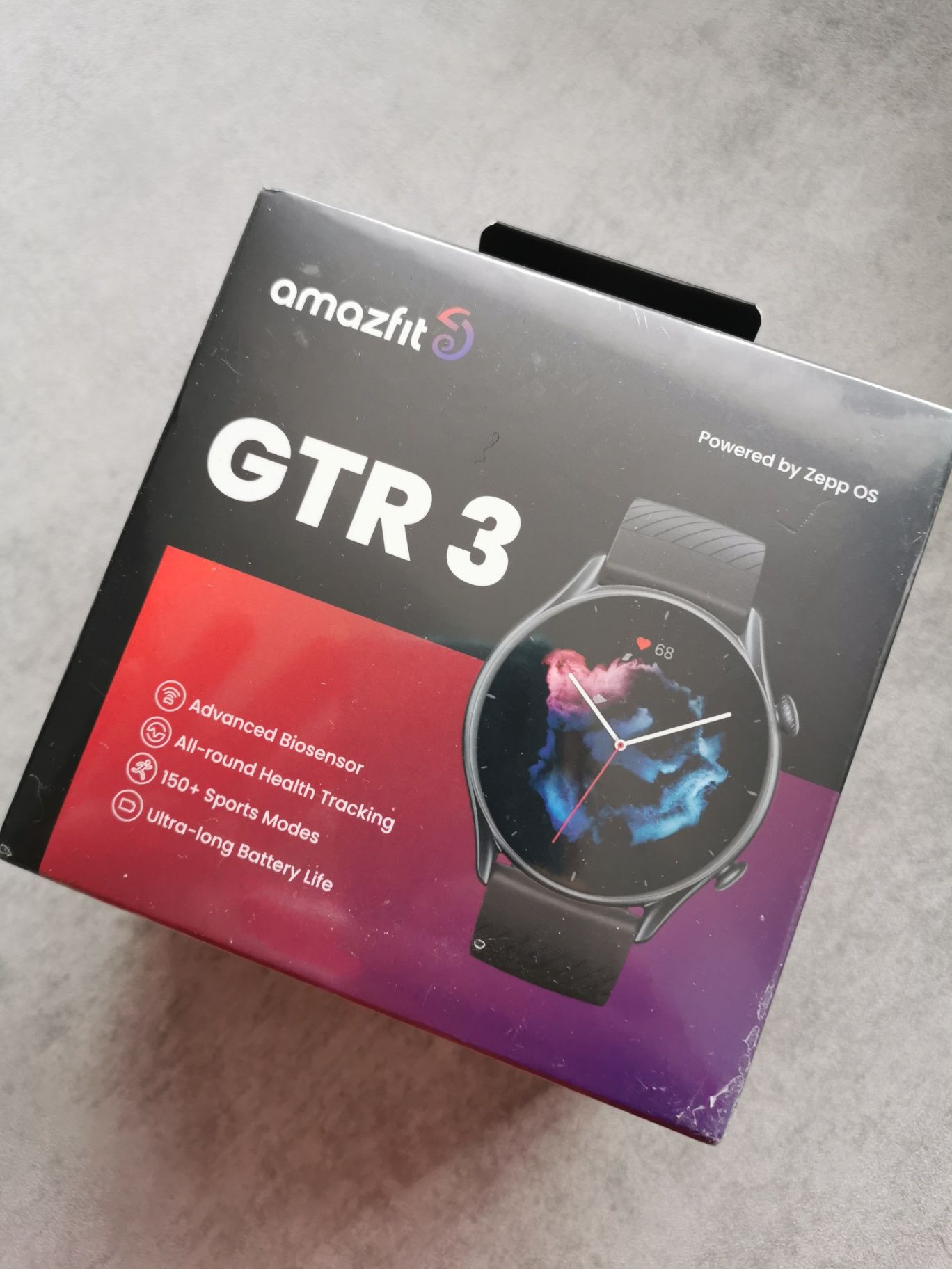 Smartwatch Amazfit GTR 3, Thunder Black