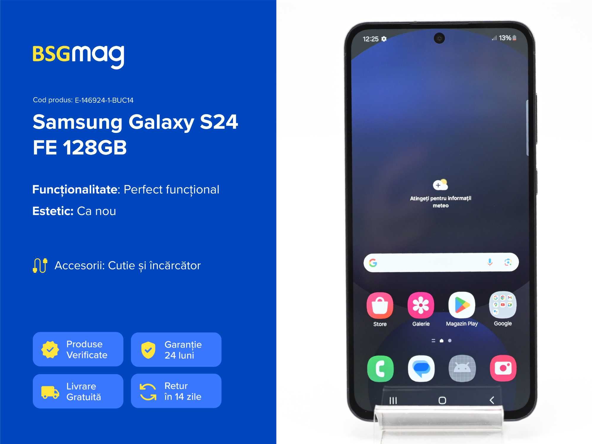 Telefon Samsung Galaxy S24 FE 128GB - BSGmag