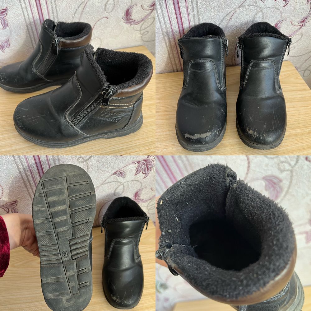 Детские ботинки разные зима/осень