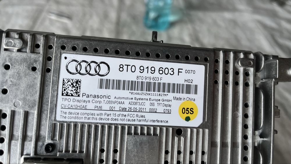 Дисплей Audi A4/A5