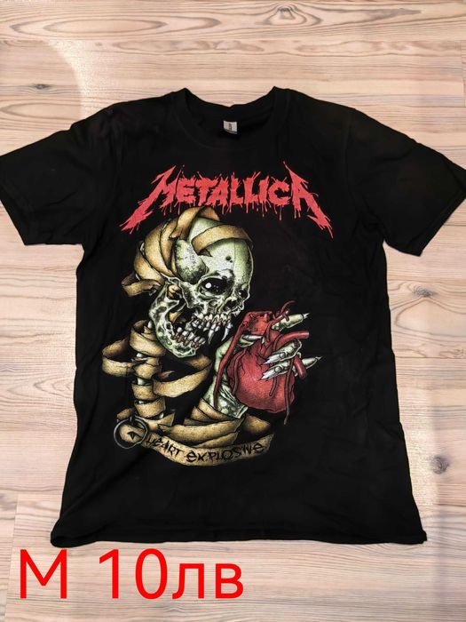 Метъл тениски по 10 лв
