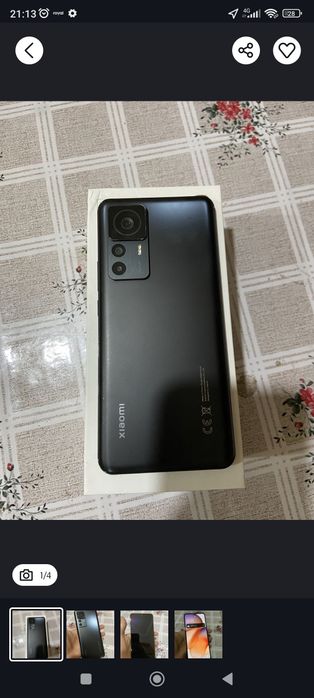 Xiaomi 12 t pro flagman  sotiladi