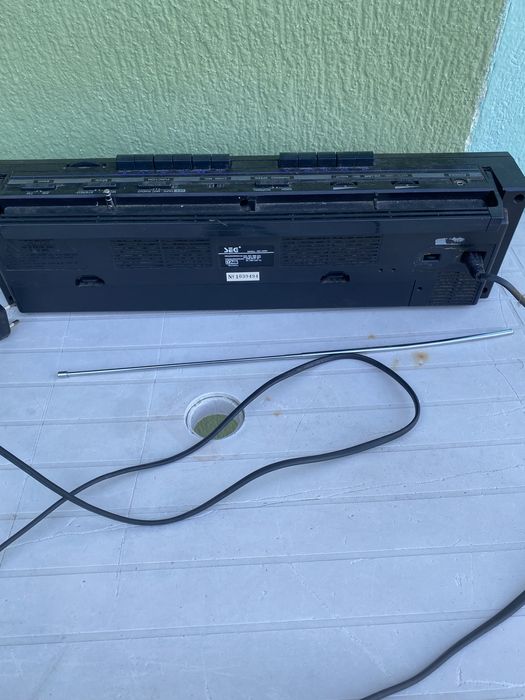 Radiocasetofon dublu casete SEG