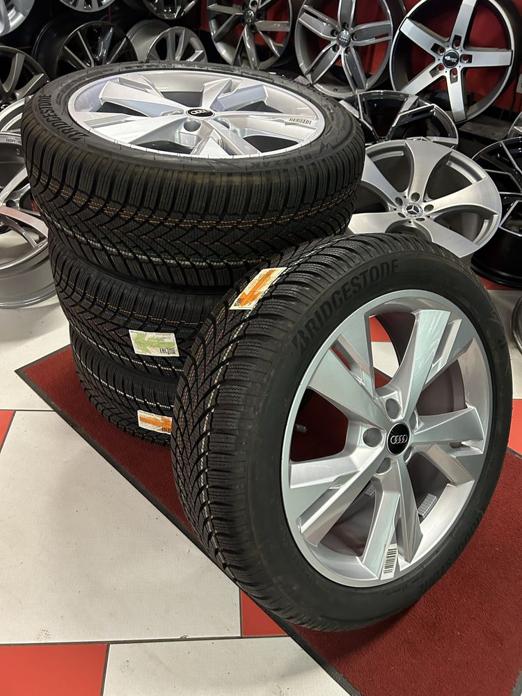 Джанти и гуми зимни 20ц 5х112  Audi Q4 VW ID 4 5 6 Skoda Enyaq Elroq