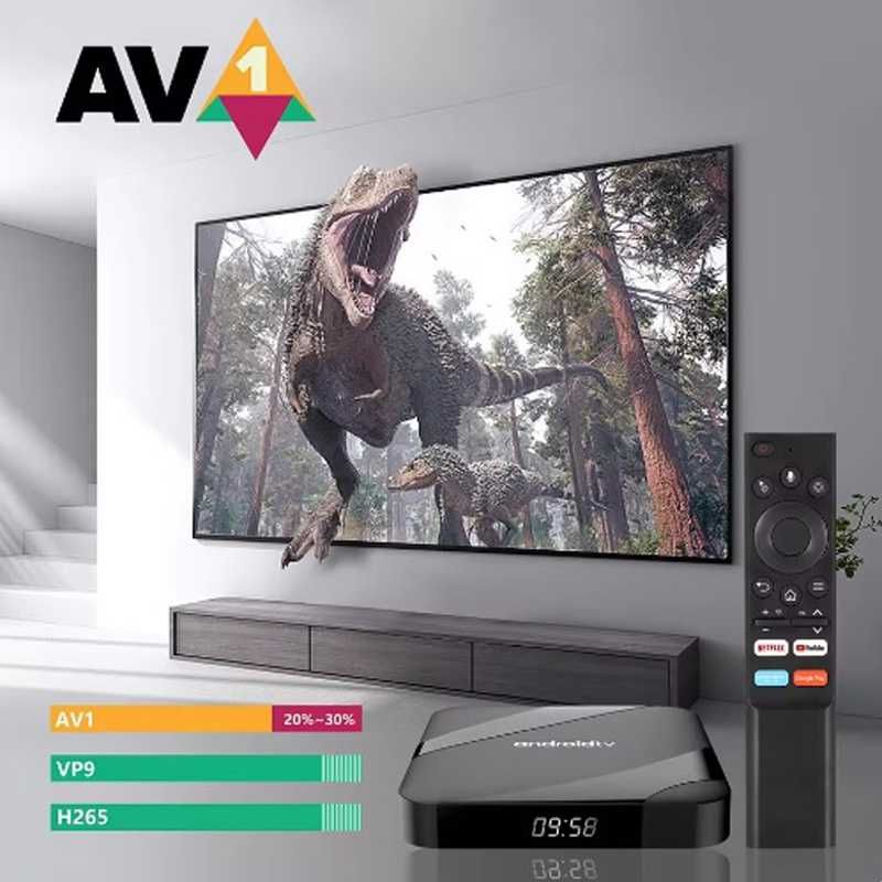 TV-Box Android 14.0 RAM 4GB ROM 64GB 8K UltraHD