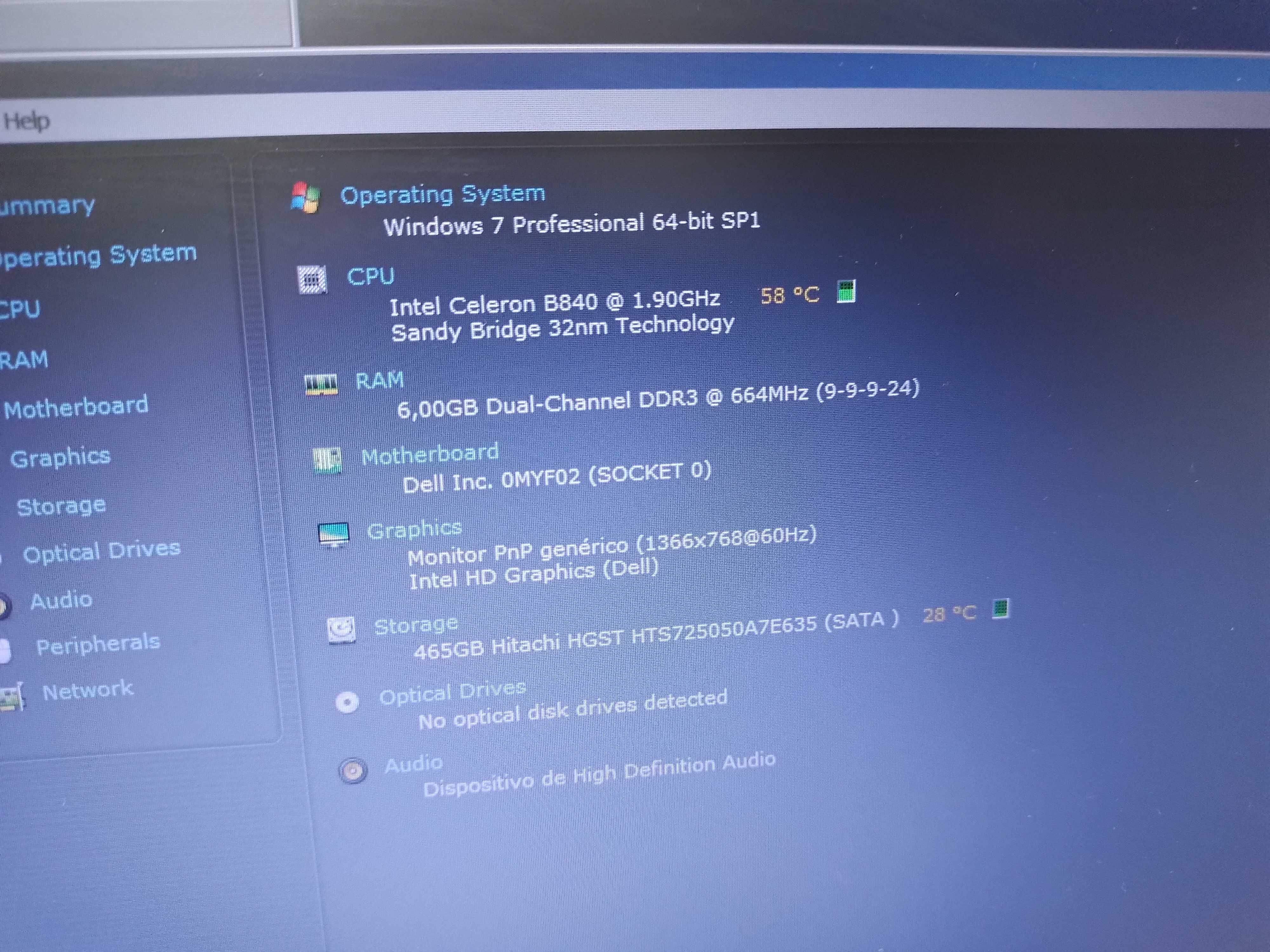 Laptop Dell E5430, Intel Celeron 1.9 Ghz, 6GB Ram, 240 GB SSD