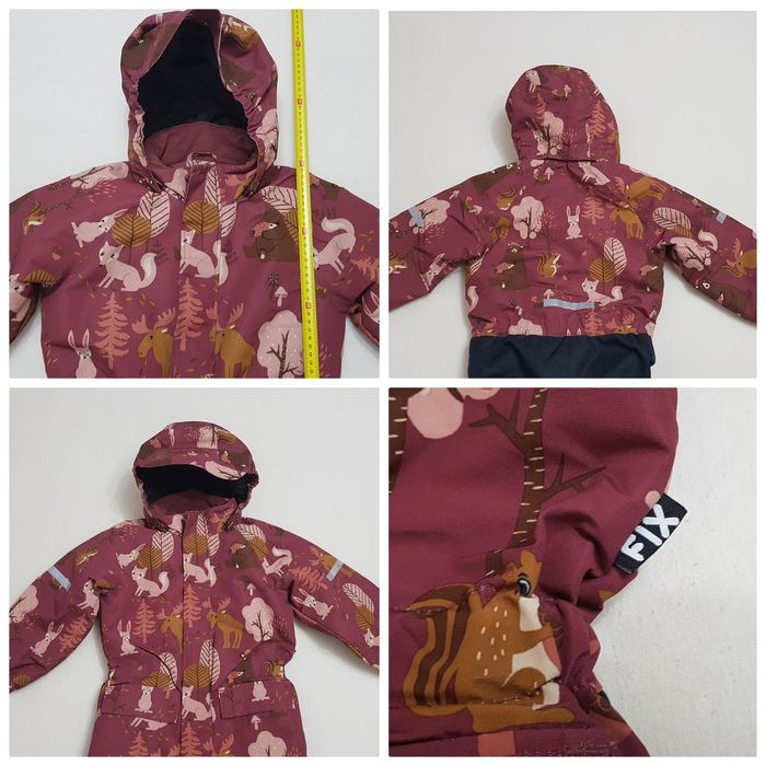 Salopeta nouă ptr iarnă FIX Swedish, Overall ski combinezon zăpadă 122