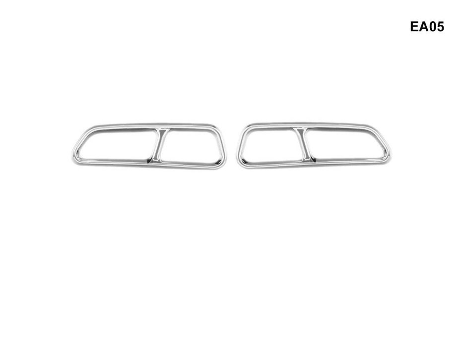 Autocolante Double Tips Ornament Tobe Evacuare pentru AUDI A6 C7