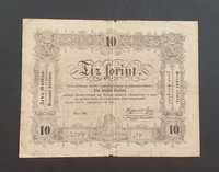 10 forint/gulden 1848