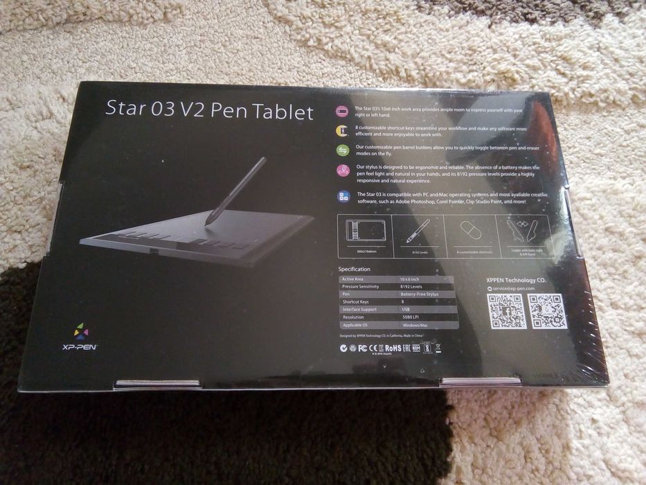 Tableta Grafica Star 03 v2 pen tablet