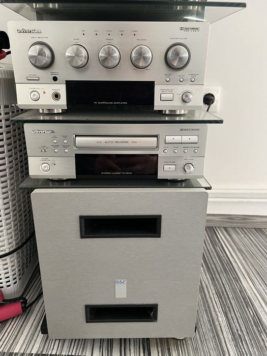 Linie profesionala audio Universum + B&F industrial design 5.1