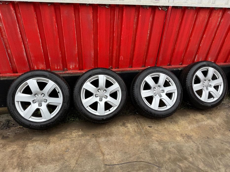 Jante cu anvelope iarna Audi A4, A5, A6