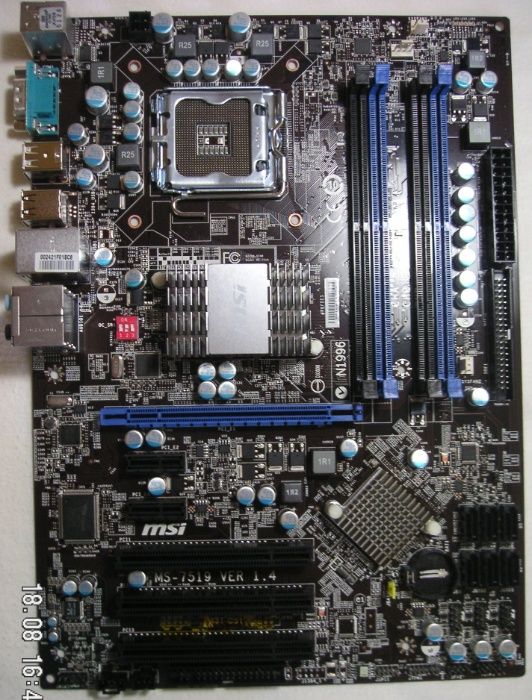 Placa Baza MSI 7519 P43T-C51 + proc.Q9550 +4G ram