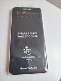 Husa Samsung Smart S View Wallet pentru Samsung Galaxy A42 / A42 5G