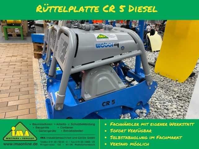 Placa compactoare reversibila Weber mt CR 5 H NOU
