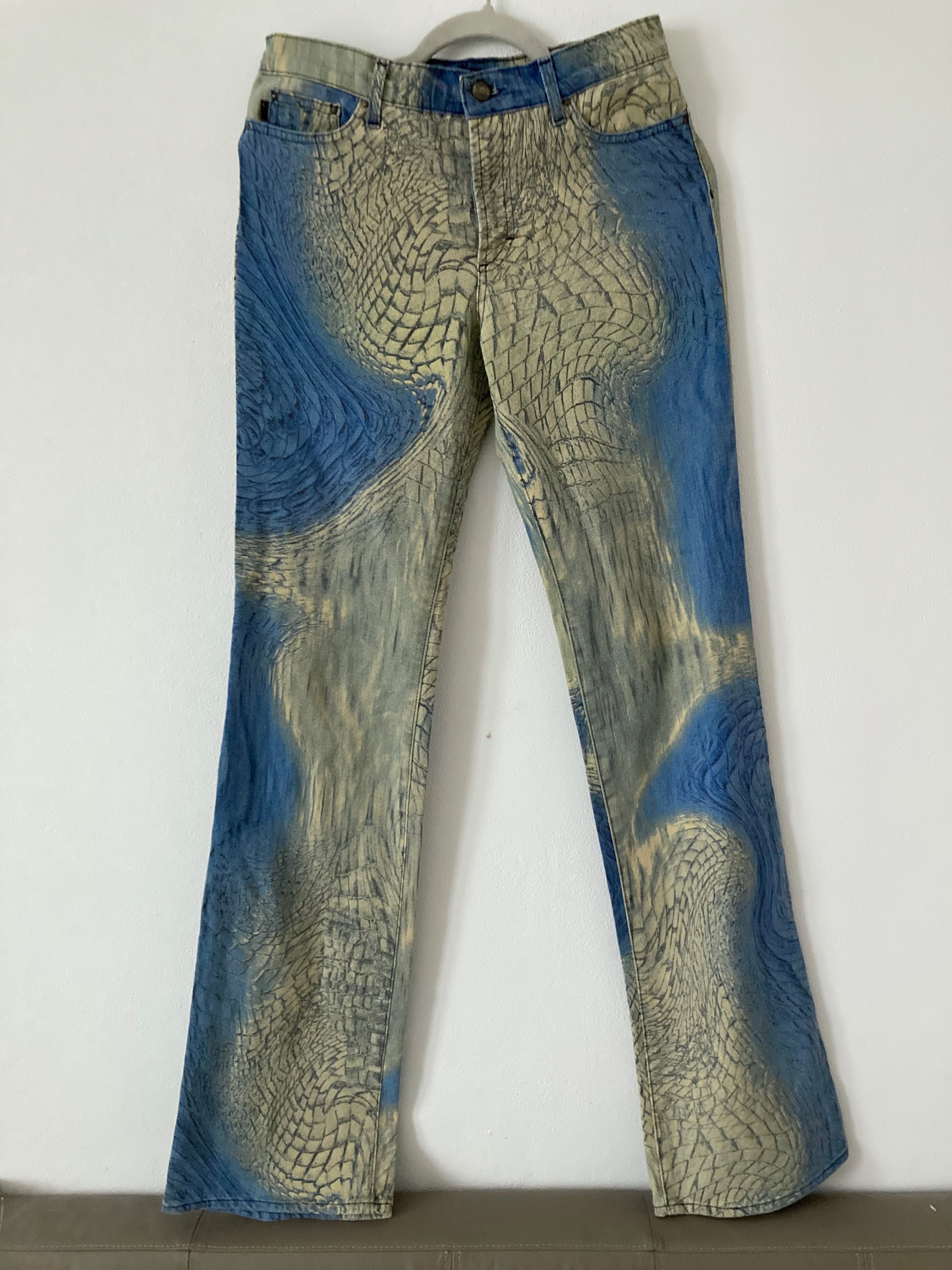 Cavalli new printed pants