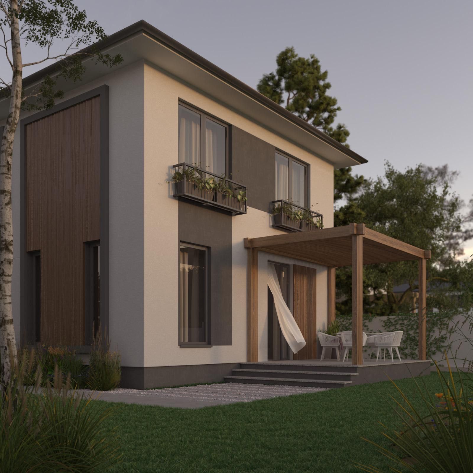 Casa Individuala Parter + Etaj | 350 mp curte | Cernica - Balaceanca
