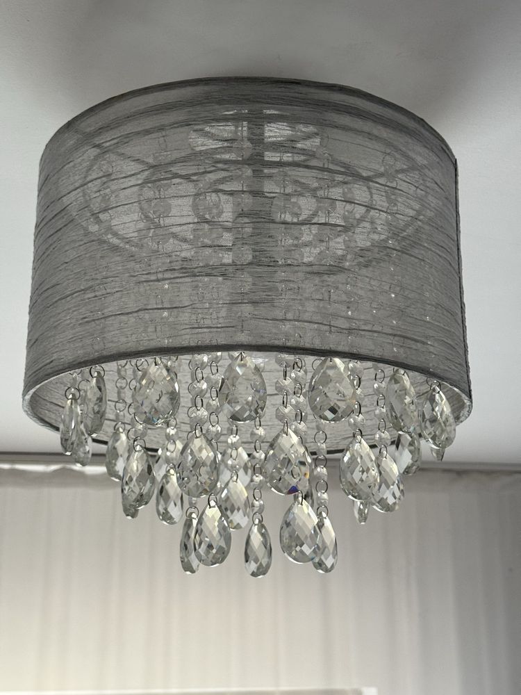 Lustra Plafoniera Mobexpert Argintie