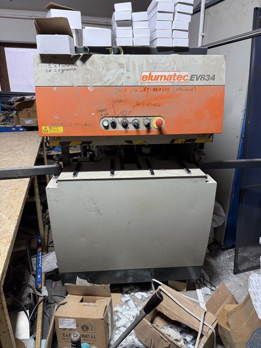 Utilaj devaburat profile pvc elumatec