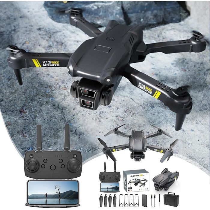 Дрон K13 MAX KLG 8K HD камера, WiFi FPV управление -20% НАМАЛЕНИЕ