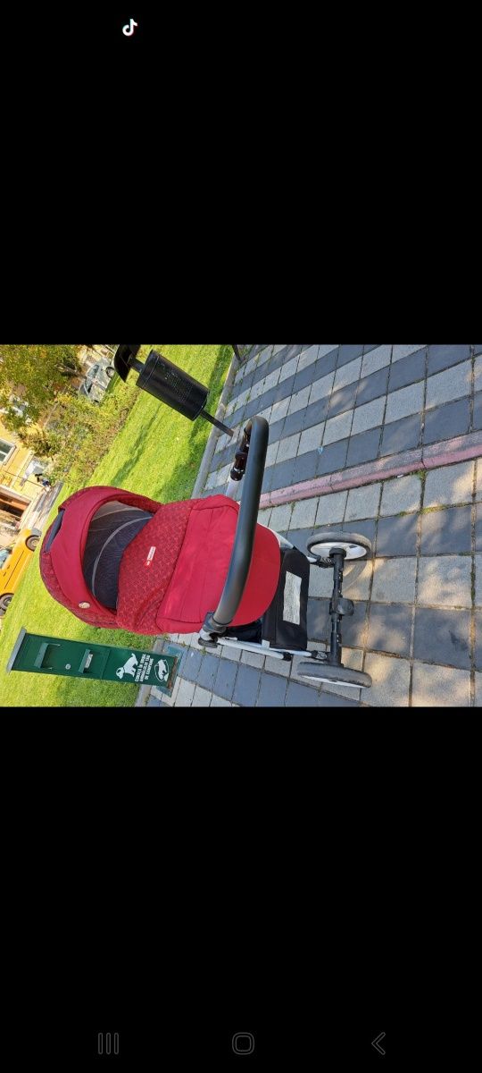 Carucior bebelusi 3in1 Baby lux QUEEN carucior, carucior adanc, scaun