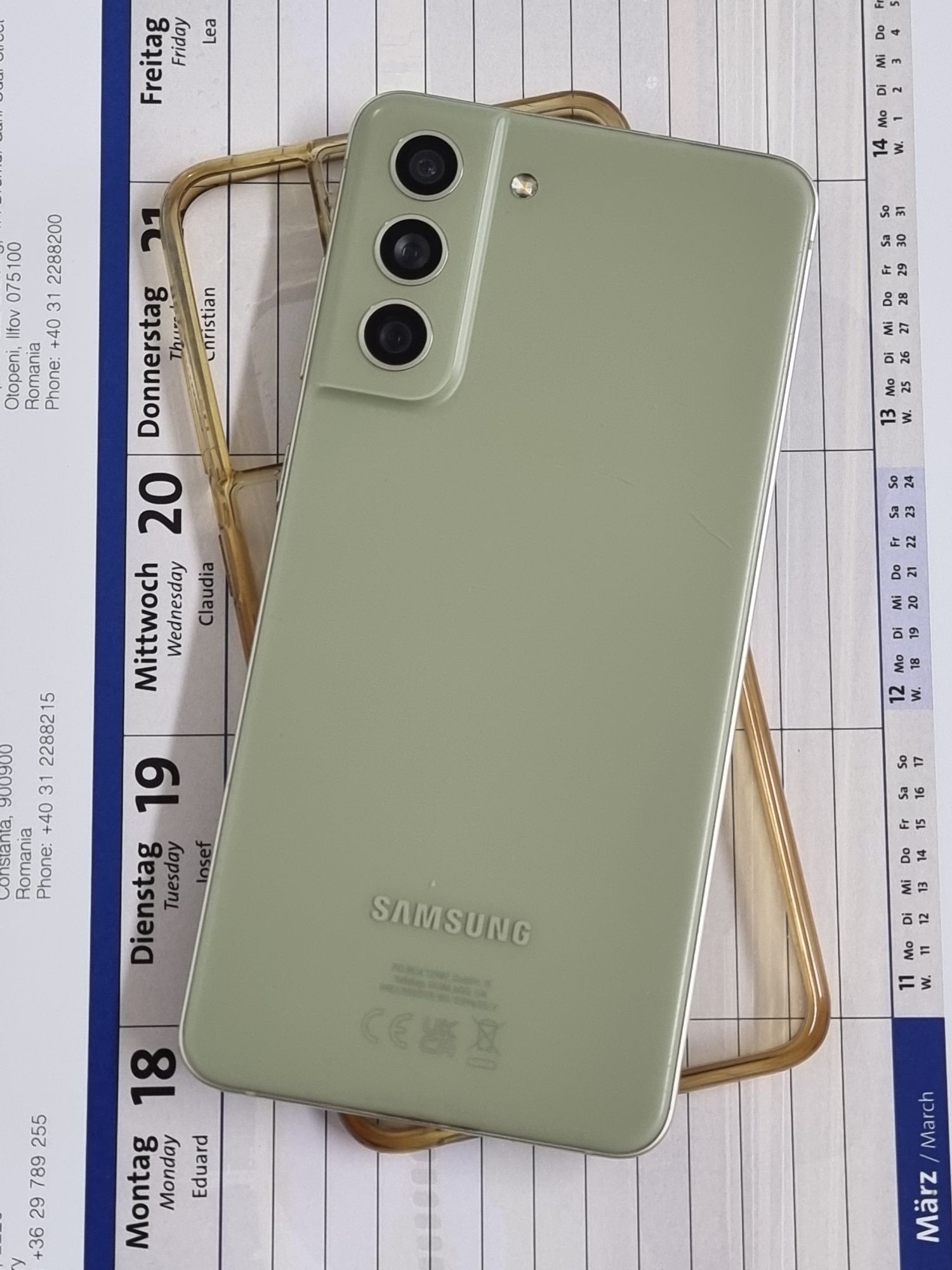Samsung Galaxy S21 Fe 128Gb, Liber, Folie Sticla și Husa incluse!!!