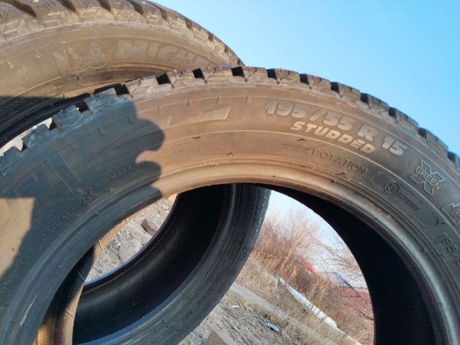 Мишлен зимный Шины Шипованные срочно продам