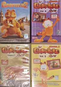 Garfield,Dvd-uri 4 Buc.,Utilizate,În stare bună