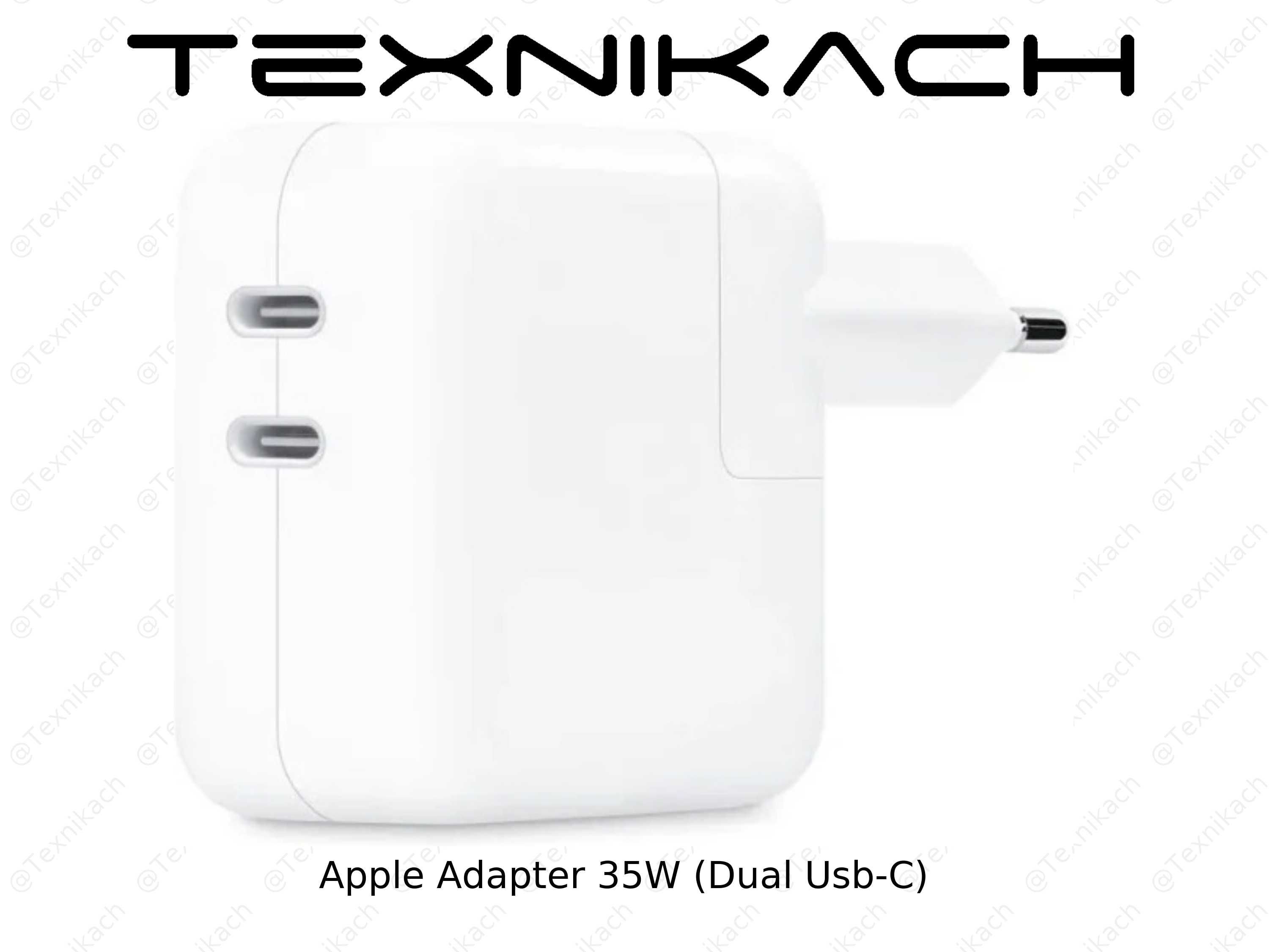 Yangi • Apple Adapter 35W (Dual Usb-C) • Dastavka