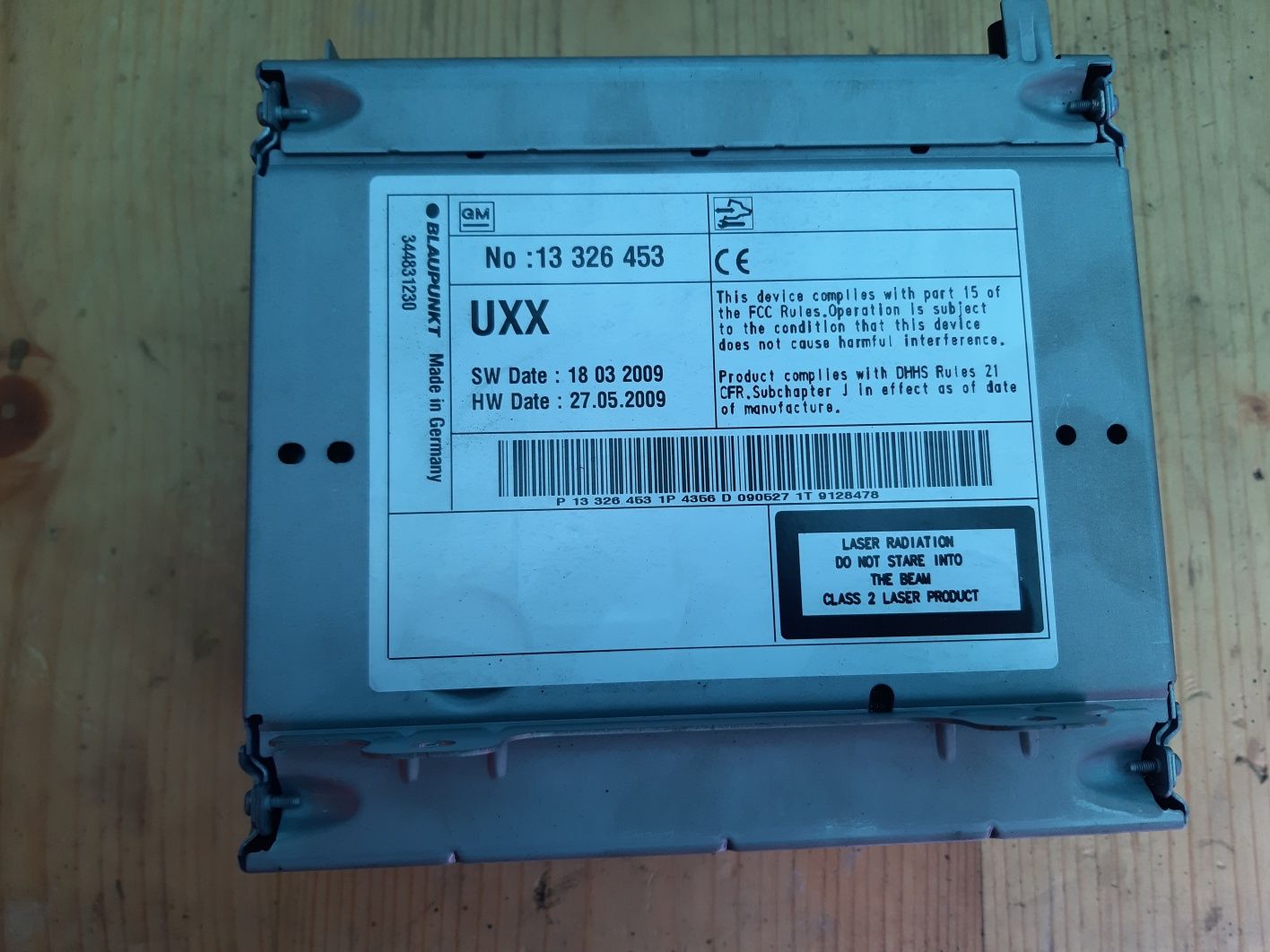 Unitate navigație/CD Player OPEL Insignia,Astra J cod 13326453