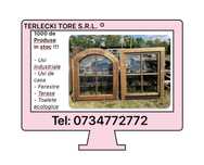 FEREASTRA LEMN Antichizat cababa rustic traditional geam termopan