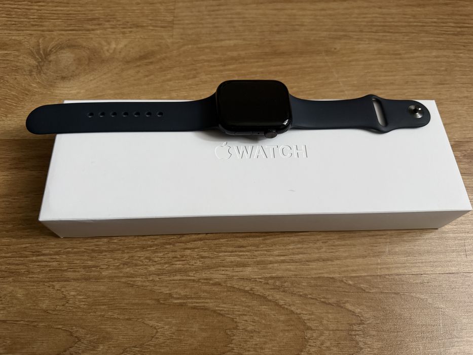 Apple Watch Series 9 2023 GPS + Cellular, Midnight Aluminium 45mm