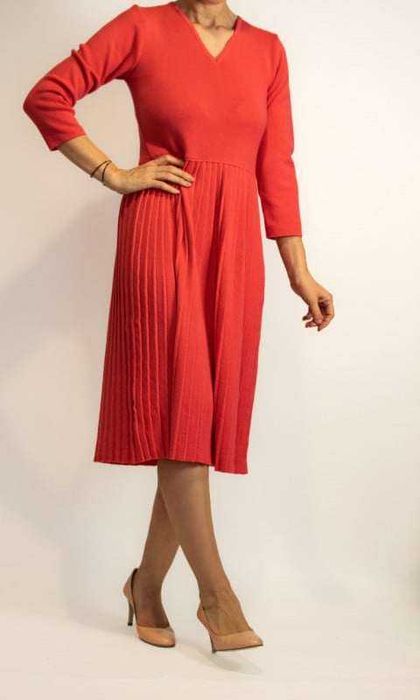 Rochie din lana merinos