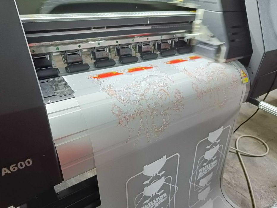 Print DTF textil în rolă de 60 cm, 720*2400 dpi (8pass) de la 29lei/ml