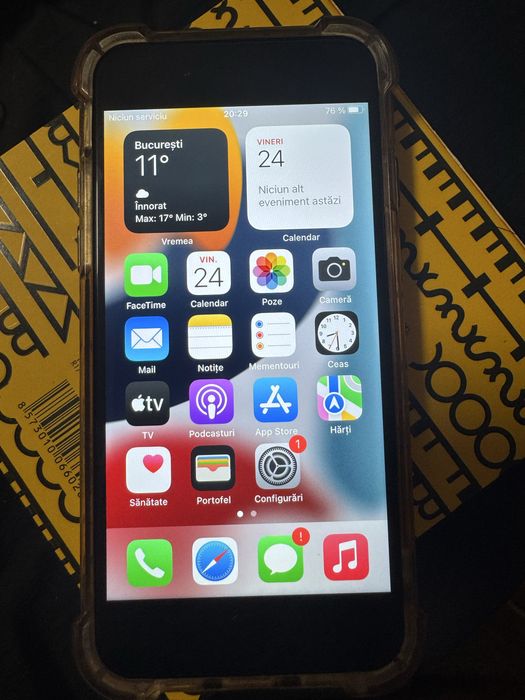 Iphone 7 negru de 64 gb