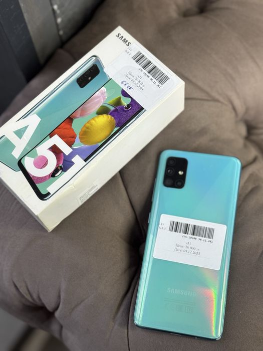 Samsung Galaxy a51•каспи рассрочка 0-0-12