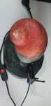 Lampa bronz pe marmura vintage