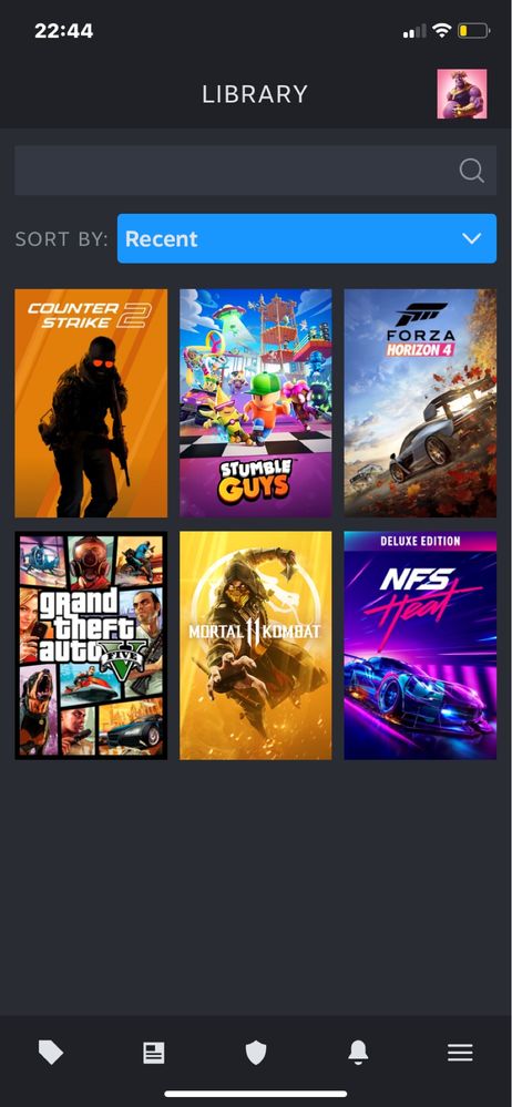 Steam Account С играми
