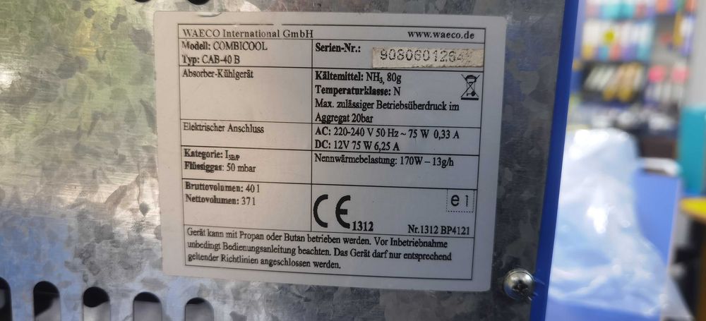 Lada frigider WAECO NOUA 42 l 220v/12v/ gaz