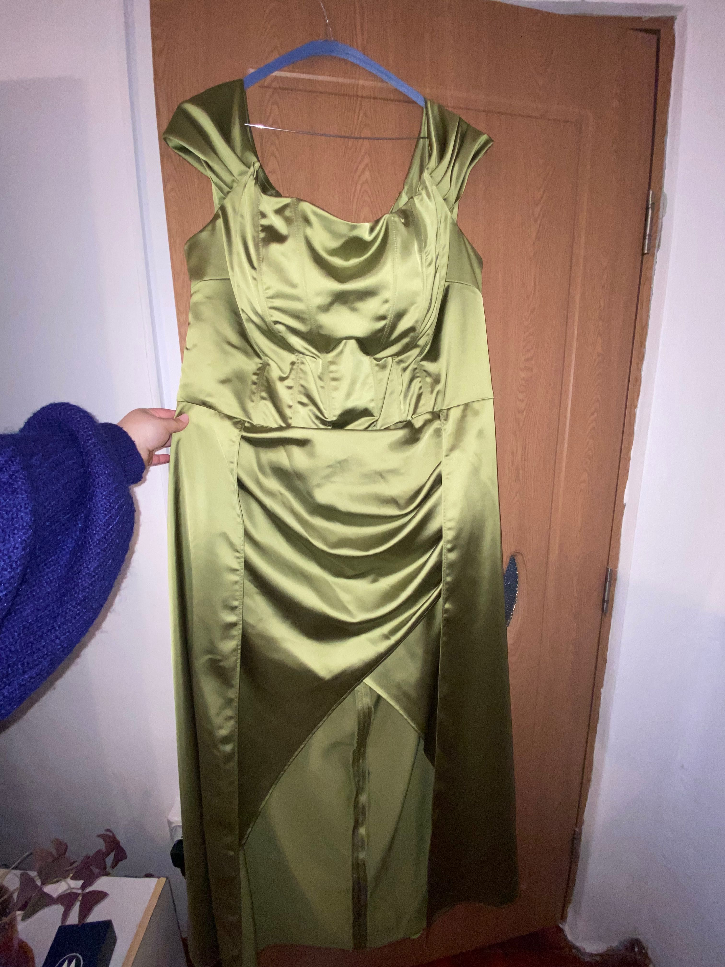 Rochie de seara verde