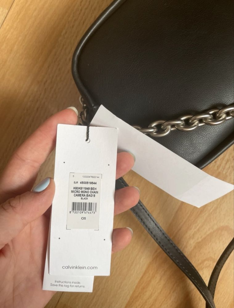 Geanta crossbody neagra Calvin Klein Jeans