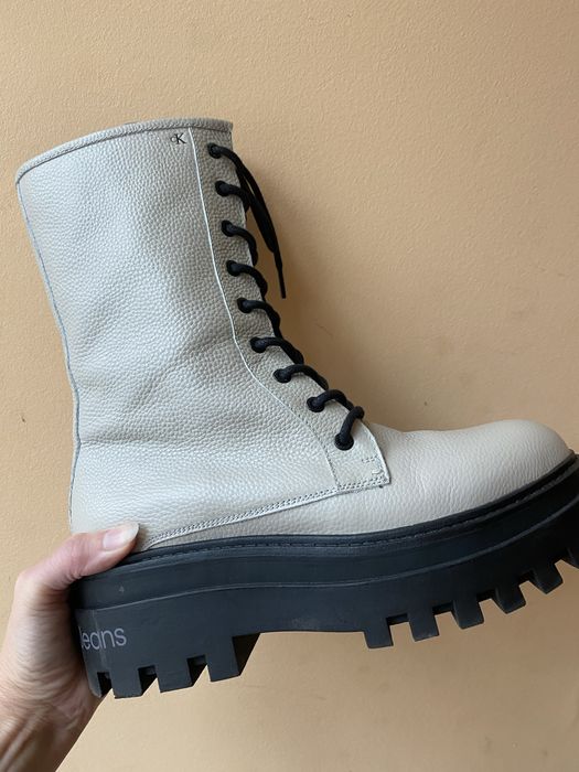 Дамски боти/кубинки Calvin Klein Jeans