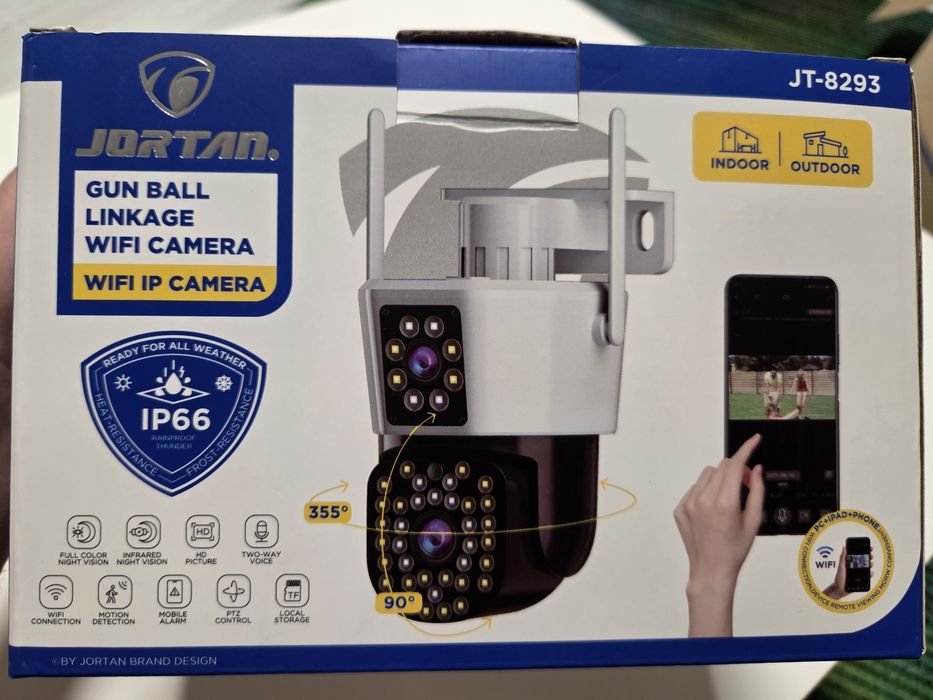 Camera supraveghere Jortan JT 8293 ca noua pt exterior