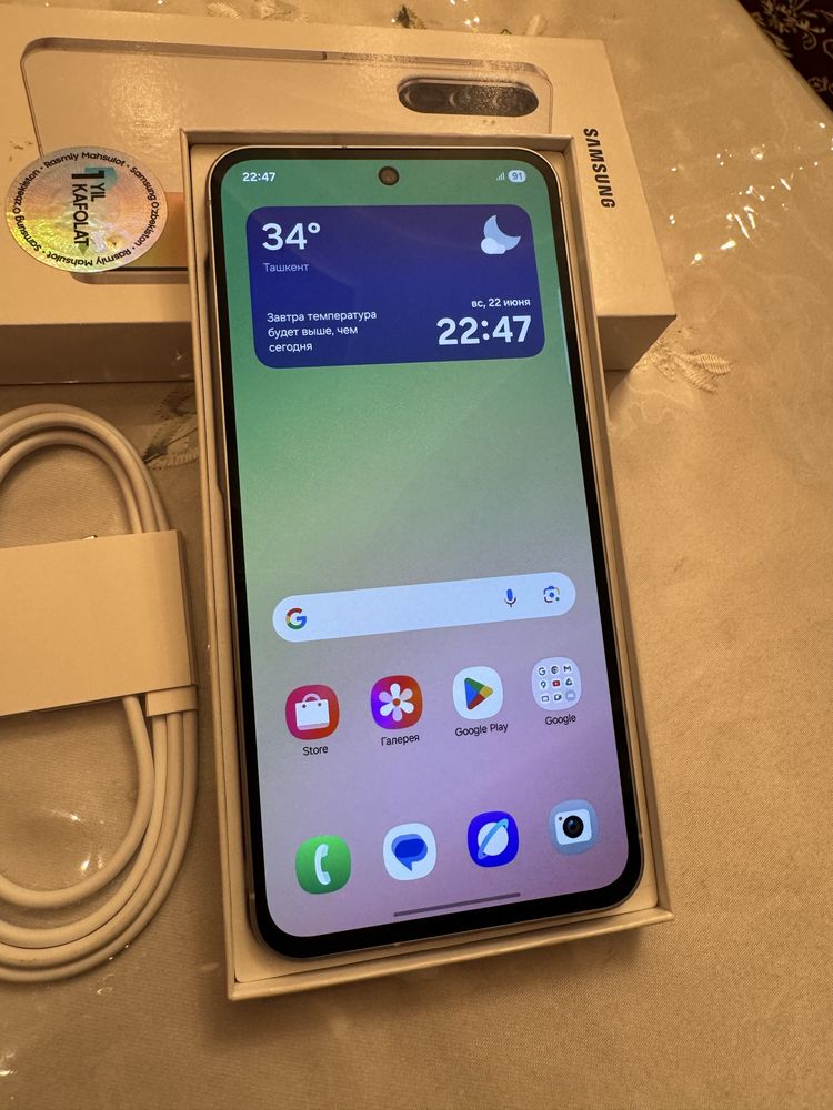 Samsung A56 5G 8/256GB Йенги 5 кунли!