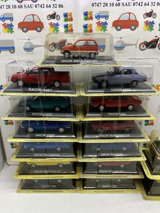 DACIA 2000 machetă auto scara 1:43(10 cm) Deagostini Masini de Legenda