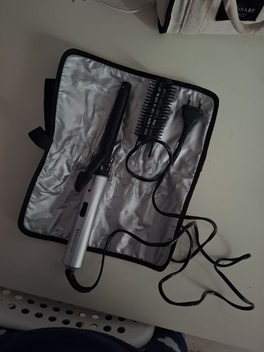 Плойка Remington для укладки волос  (серебристо-чёрная)