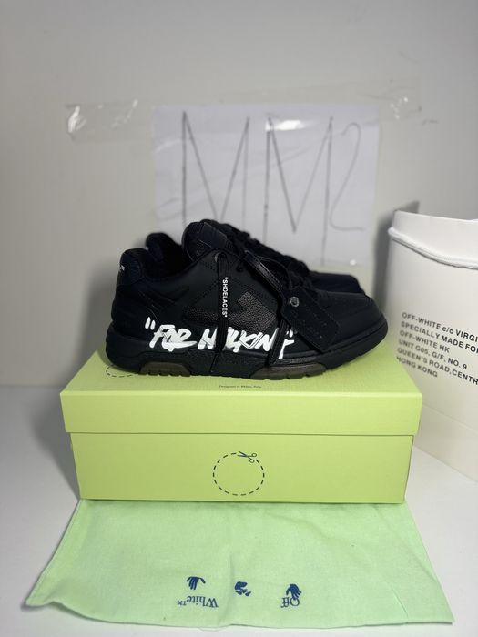 Adidasi Off-White Out Of Office Lace-Up Sneakers ‘’for walking’’