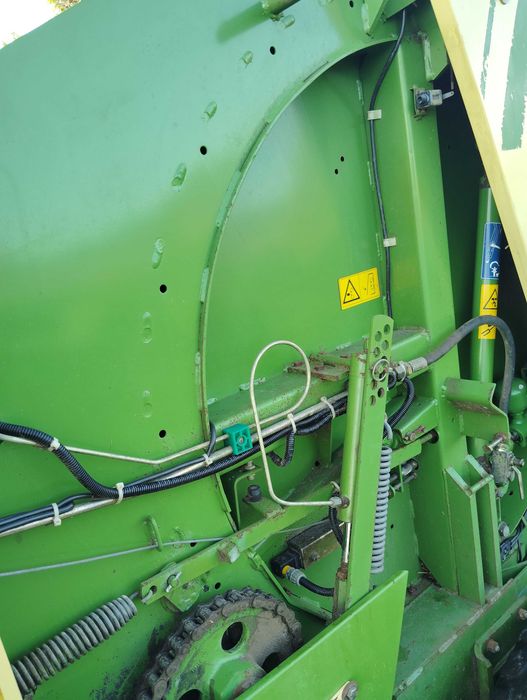 Presa balotiera rotundă deutz/Krone kr130 Bministop pikup mare 2m