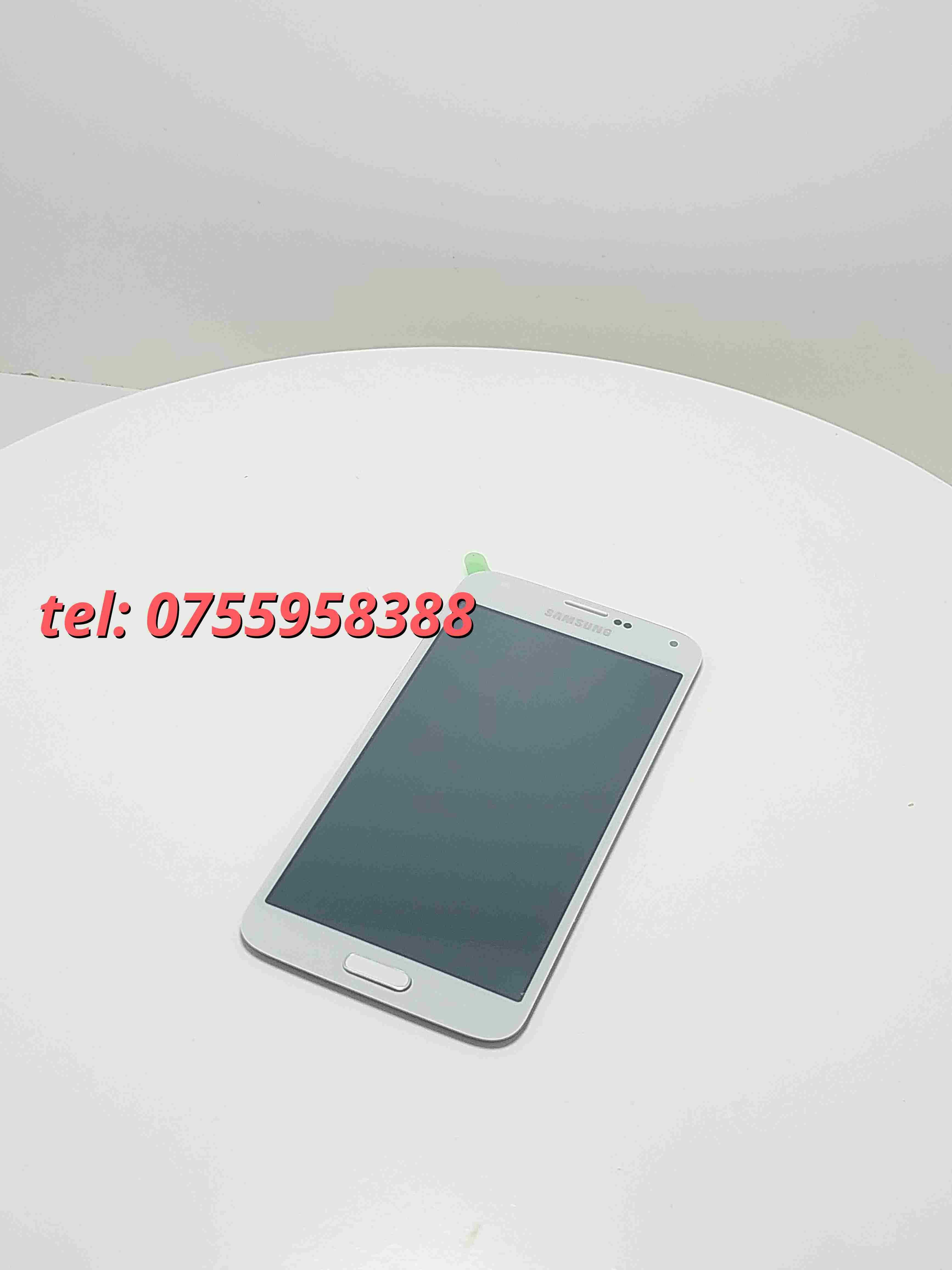 Ecran Display Cu Touchscreen Samsung Galaxy S5 G900f G901f Alb