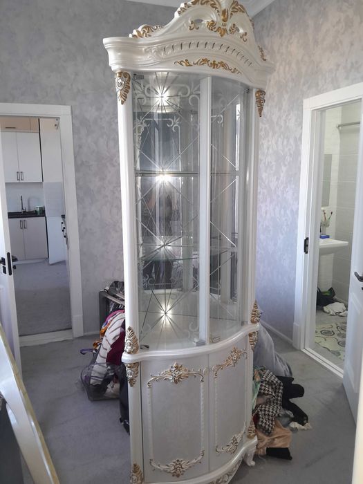 Пенал комод в белом цвете